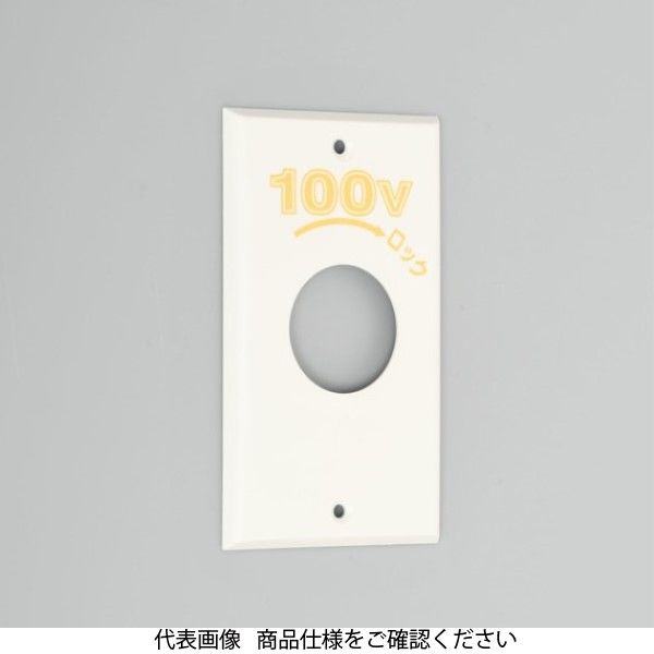 アメリカン電機 エンプラプレート 引掛小穴用 1141Nー100 1141N-100 1セット(15枚)（直送品）