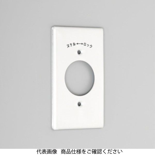 アメリカン電機 新金プレート 引掛大穴1個用 161A 1セット(10枚)（直送品）