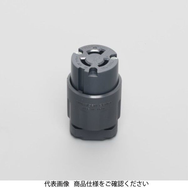 アメリカン電機 引掛形 コネクタボディ 3124N 1セット(4個)（直送品）