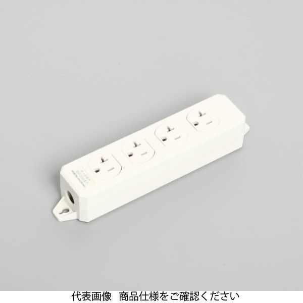 アメリカン電機 平刃形OAタップ4個コード無 KU0060 1セット(2個)（直送品）