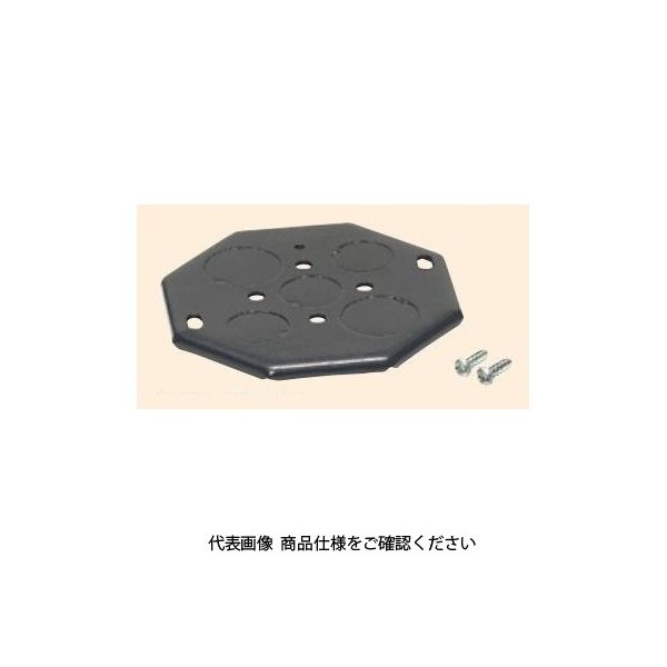 未来工業 鉄製バックプレート （鉄製八角PCボックス用） PA-8CB-BP 1セット（50個）（直送品）