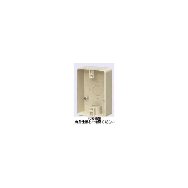 未来工業 露出スイッチボックス(防水コンセント用) PVR16-BC1J 未来工業 露出スイッチボックス(防水コンセント用) PVR16-BC1J