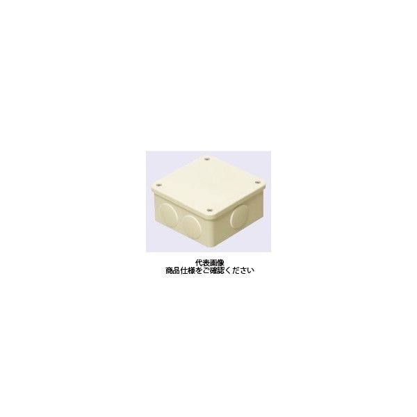 未来工業 露出用四角ボックス（防水タイプ） PV4B-ANPM 1セット(5個)（直送品）