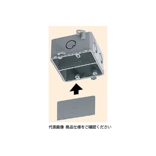 未来工業 四角コンクリートボックス用 仕切板 42M 1セット（10枚）（直送品）