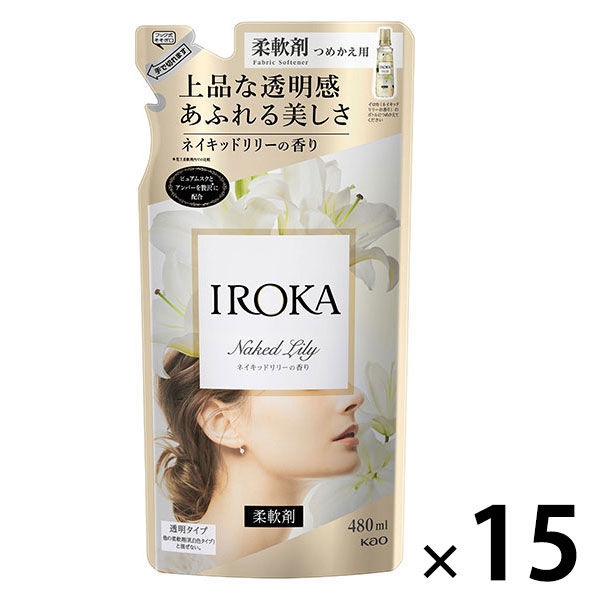 フレアフレグランス IROKA イロカ ネイキッドリリーの香り 詰替 480mL ...