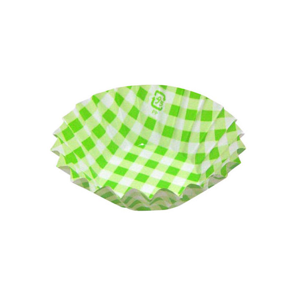 セイコー OPPフレアラミケース5F チェック柄グリーン 9101052013 1包：10本（1本500枚入）（直送品）