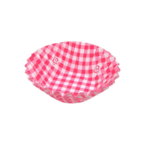 セイコー OPPフレアラミケース7F チェック柄ピンク 9101072015 1包：10本（1本500枚入）（直送品）