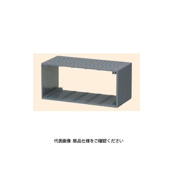 未来工業 ボックス用継枠（樹脂・鉄製ボックス用） プラスチック製 カットタイプ OF-274J 1個（直送品）