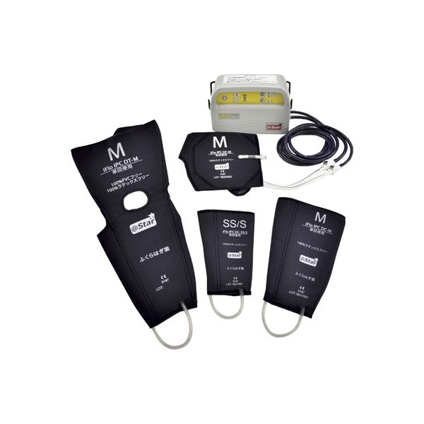 スター・プロダクト アイフローIPC用ガーメント ブラック 24-3380-12 1箱(5ペア入)（直送品）