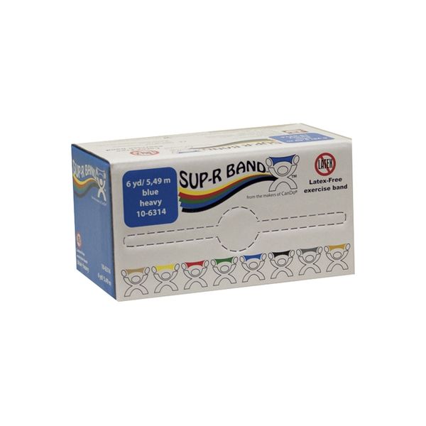 タイガー医療器 スーパーバンド(青色:中強) 青色 24-7468-03 1セット(5箱)（直送品）