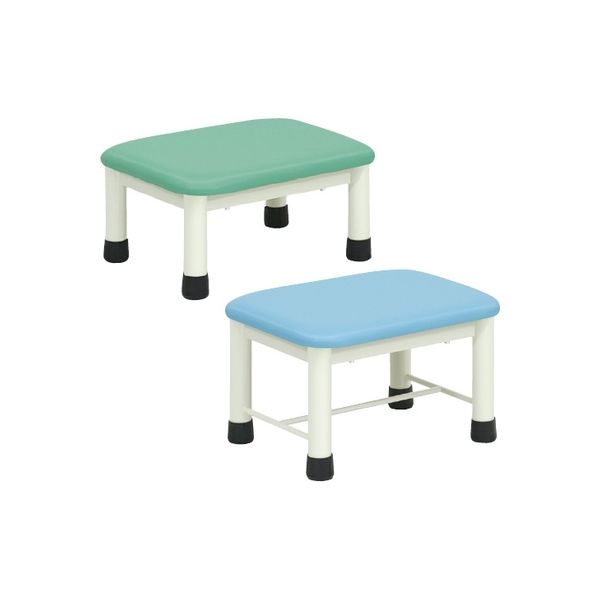 【軒先渡し】高田ベッド 足踏み台(ミニステップ) ビニルレザーイエロー 23-2769-0208 1台（直送品）