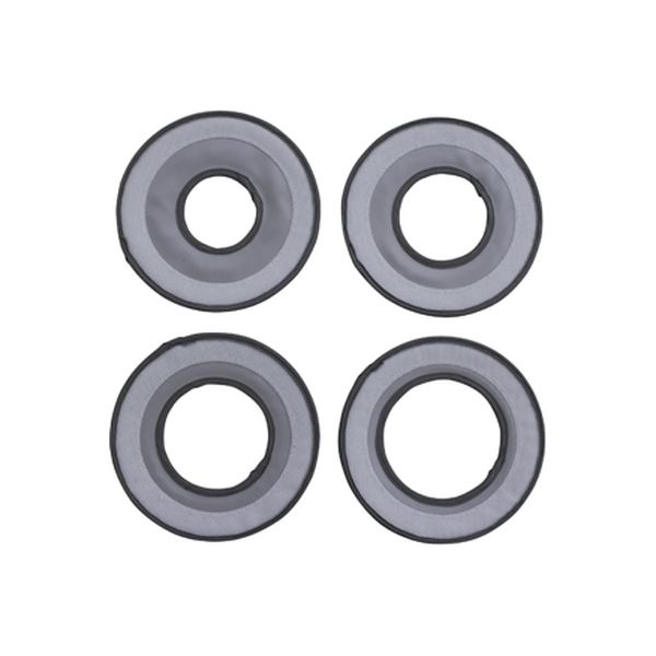 ミムロ 変えるくんストーマベルト用開口リング ブラック 24-7493-13 1セット(5本)（直送品）