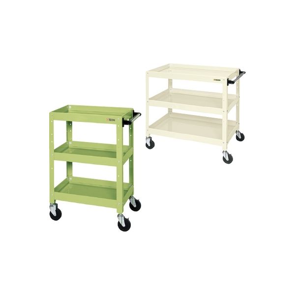 サカエ CSスペシャルワゴン（W600mm） アイボリー 24-5340-01（直送品）