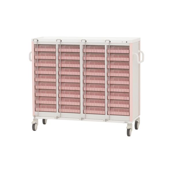 ケルン 与薬カート（1Week・36床用） ライトブルー 24-7865-0601（直送品）