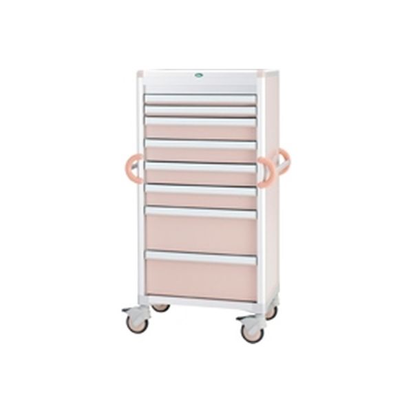 【軒先渡し】サカセ化学工業 材料搬送カート トレー:透明 24-8017-0103 1台（直送品）