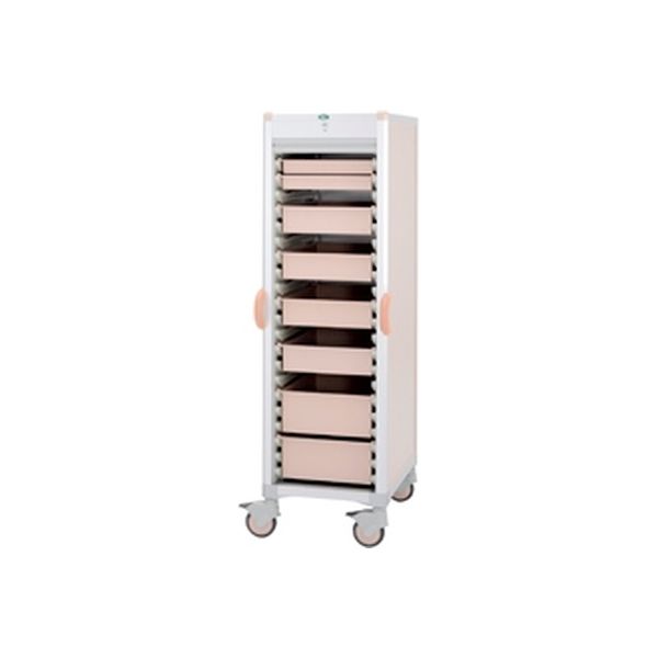 【軒先渡し】サカセ化学工業 材料搬送カート ブルー 24-7157-0102 1台（直送品）