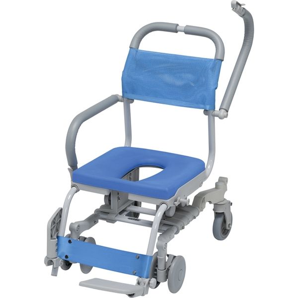 ウチヱ (お風呂 椅子 浴用 シャワーキャリー) O型シート RT-001 - 車椅子