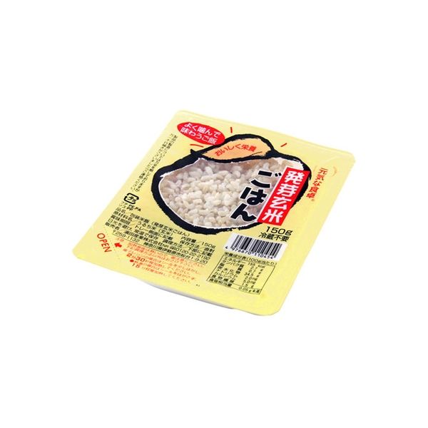 濱田精麦 発芽玄米ごはん 150g×12 1652181 1ケース（12入）（直送品）