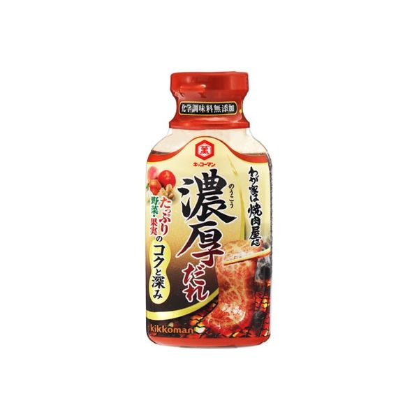 キッコーマン食品 わが家は焼肉屋さん濃厚だれ 210g×12 2213866 1ケース（12入）（直送品）