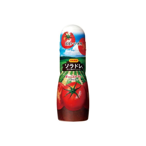日本食研 空と大地のドレッシング まるごとトマト 300ml x12