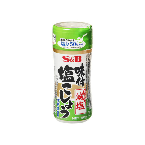 エスビー食品 S&B 味付塩こしょう 減塩 100g x5 2607966 1セット(5個)（直送品）