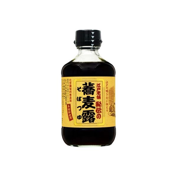 ヒゲタ醤油 ヒゲタ 江戸老舗 秘伝の蕎麦露 瓶 300ml x6 2953516 1セット(6個)（直送品） - アスクル