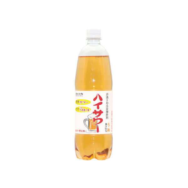 博水社 ハイサワー 梅 1L x15 3451046 1セット(15個)（直送品）