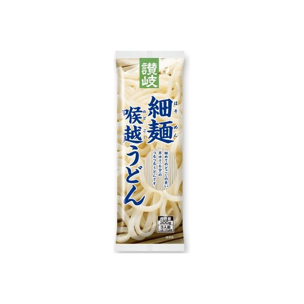 さぬきシセイ 讃岐 細麺喉越うどん 300g×20 5122460 1ケース（20入）（直送品）