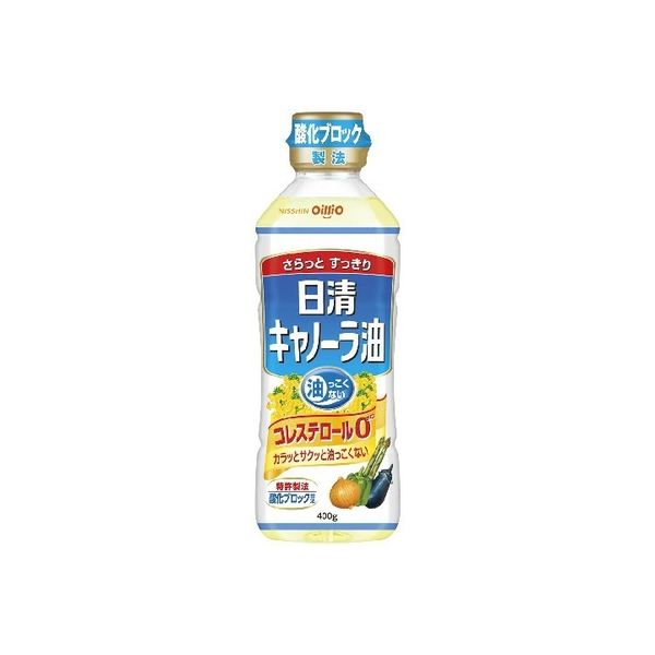 日清オイリオグループ キャノーラ油 ペット 400g×10 4543139 1