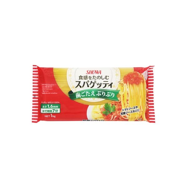 昭和産業 スパゲッティ１．６ｍｍ 1Kg ｘ15 5124764（直送品）