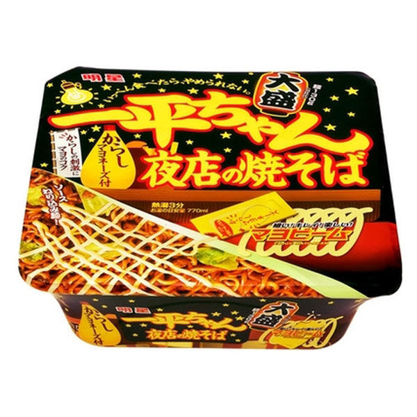 明星食品 明星 一平ちゃん 夜店の焼そば 大盛 175g x12 5164577（直送品）