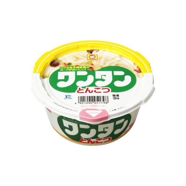 マルちゃん ワンタンとんこつ カップ 37g×12 5168426 1ケース（12入） 東洋水産（直送品）