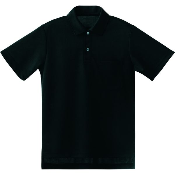 セブンユニフォーム ポロシャツ・兼 ブラック S CU2358-9 2点（直送品）