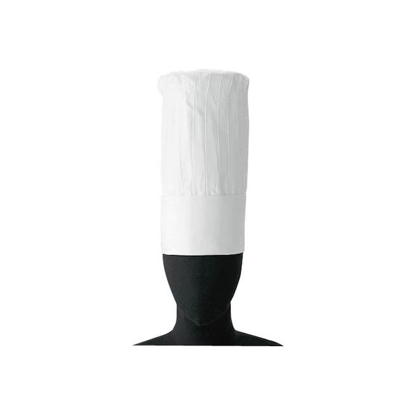 セブンユニフォーム ピンタックコック帽 ホワイト 3L JW4602-0 5点（直送品）