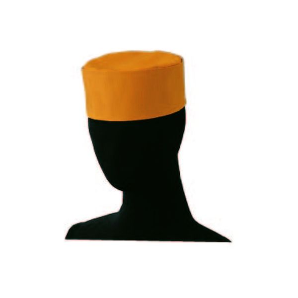 セブンユニフォーム 和帽子 黄 L JW4628-5 10点（直送品）