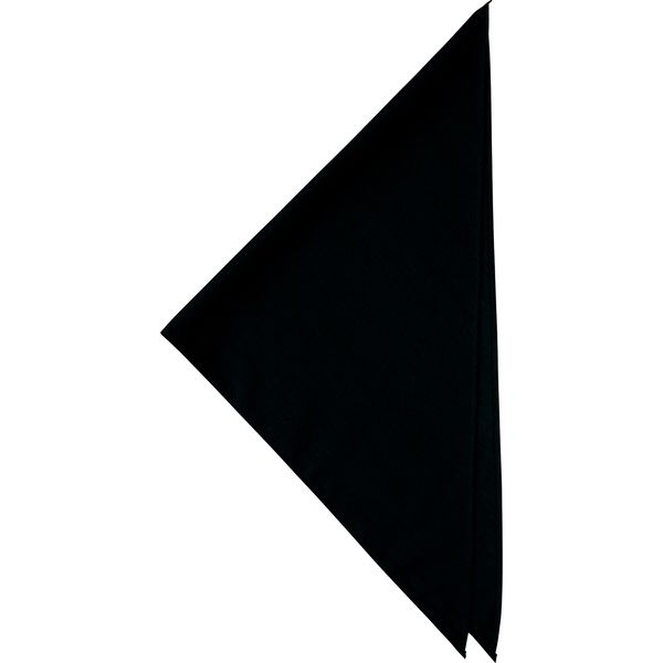 セブンユニフォーム 三角巾 ブラック フリー JY4738-9 20点（直送品）