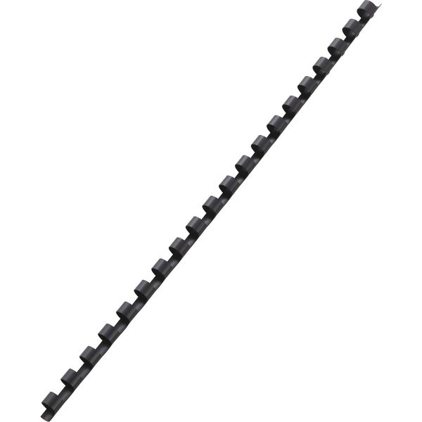 アコ・ブランズ・ジャパン プラスチックリング製本用リング　１３ｍｍ　黒（１００本入） PR1320A4Z-BK 1箱（100本入）