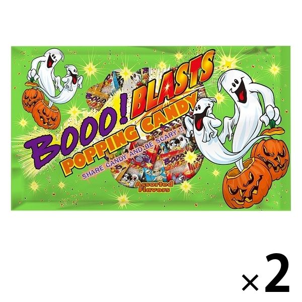 〈ハロウィン限定〉ポッピングキャンディ ミックスバッグ 2個 Wismettacフーズ ハロウィン