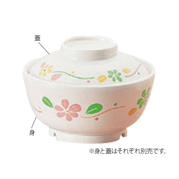信濃化学工業 保温食器 かれん 保温飯椀 蓋 581 1個 7-6081-05（直送品）