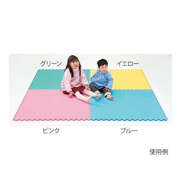 アズワン エッグクッションマット ブルー 8-5714-03 1組(4枚)（直送品）