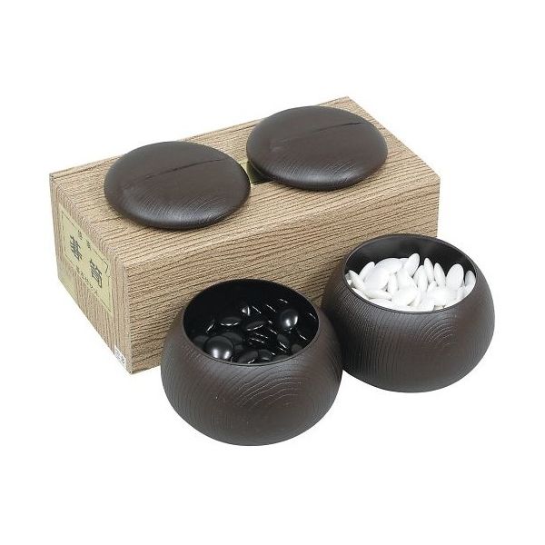 ミワックス 碁石 7号 ブローセット 7-5438-02 1セット（直送品）