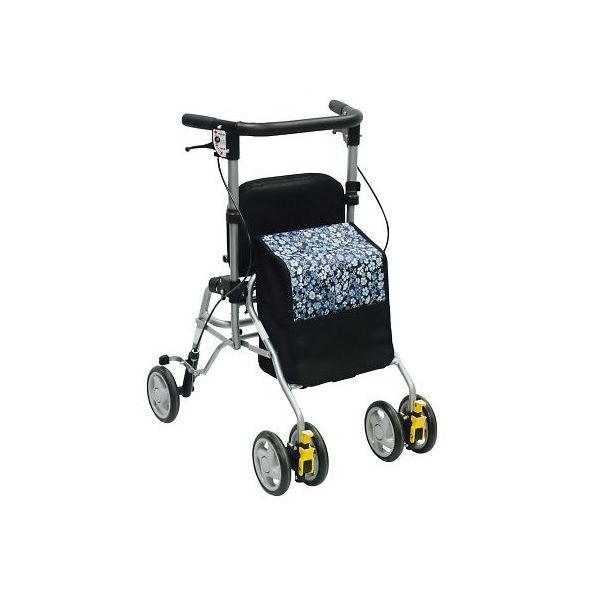 島製作所 シンフォニーSP スリム 花柄紺 7-5478-02 1台（直送品）