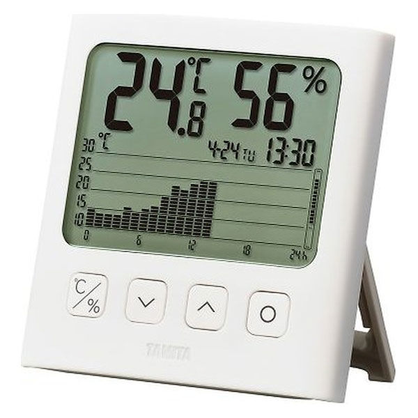 タニタ デジタル温湿度計（グラフ付き） TT-581 1個 7-5923-01ナビスカタログ