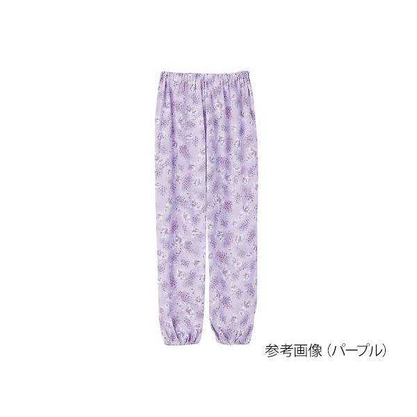 ケアファッション 上下別売りパジャマ(婦人用) パンツ パープル M 7-6160-02 1枚（直送品）