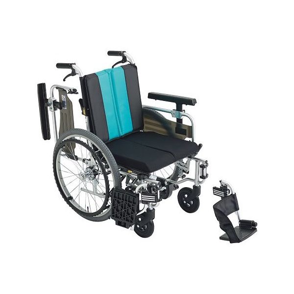 三貴ホールディングス 車椅子 とまっティ エメラルド MBY-41RB 1台 7-5734-01（直送品）