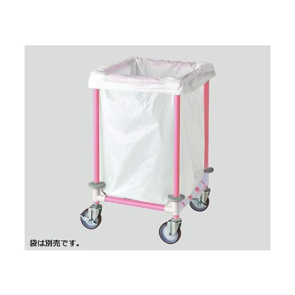 アズワン リネンカート 抗菌・防カビ FSイレクター(R)neo ピンク NFSLC-P 1台 8-6549-13（直送品）