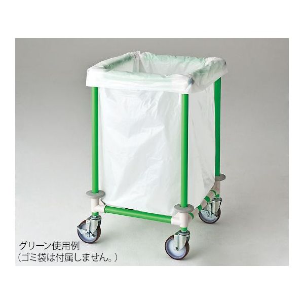 アズワン リネンカート 抗菌・防カビ FSイレクター(R)neo グリーン NFSLC-G 1台 8-6549-15（直送品）