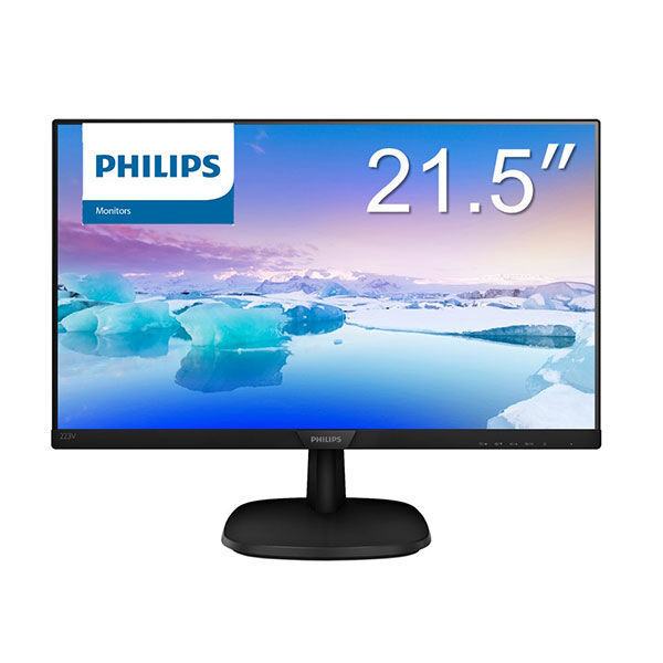 PHILIPS 21.5インチワイド W-LED 液晶モニタ フルHD - ディスプレイ