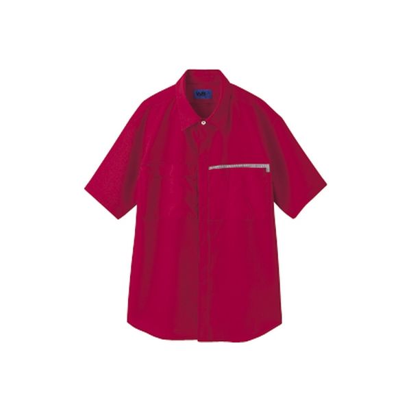 セロリー 半袖シャツ（ユニセックス） レッド S 63473（直送品）
