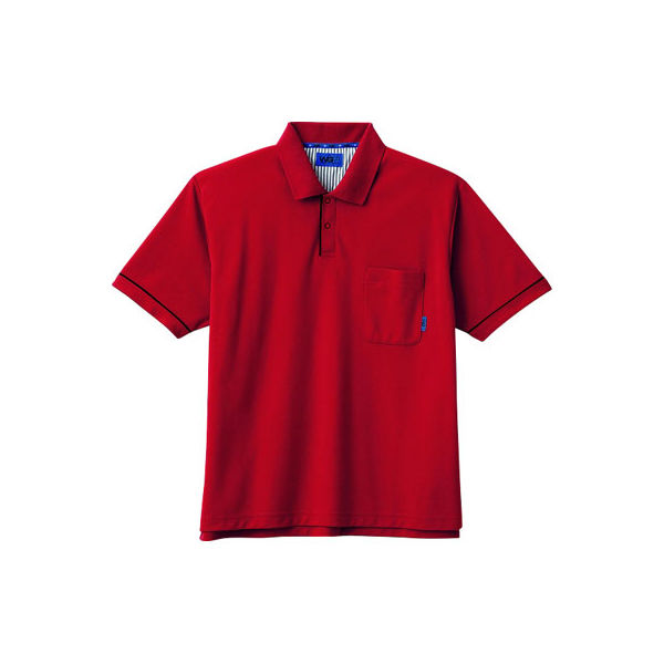 セロリー ポロシャツ（ユニセックス） レッド 4L 65043（直送品）